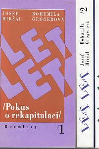 111784. Hiršal, Josef / Grögerová, Bohumila – Let Let, Pokus o rekapitulaci I.-III.