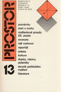 105284. Prostor : nezávislý časopis. Ročník IV., číslo 13 (září 1990)