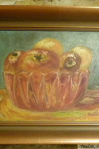 203615. Pražák, Čeněk – Zátiší s jablky