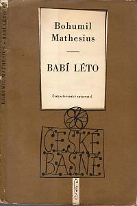 72050. Mathesius, Bohumil – Babí léto, Verše z pozůstalosti