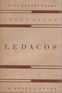 24273. Čapek, Josef – Ledacos, feuilletony