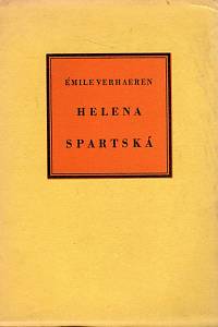 645. Verhaeren, Émile – Helena Spartská, Tragedie o čtyřech dějstvích