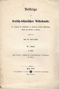 108388. Graßl, Peter – Geschichte der deutsch-böhmischen Ansiedelungen im Banat