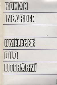 44185. Ingarden, Roman – Umělecké dílo literární