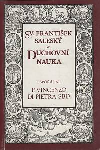 120521. František Saleský, svatý / Di Pietra, Vincenzo (ed.) – Duchovní nauka