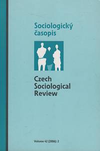 117183. Sociologický časopis = Czech Sociological Review, Ročník 42, číslo 2 (2006)