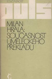 118071. Hrala, Milan – Současnost uměleckého překladu