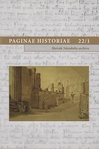 118296. Paginae historiae, Sborník Národního archivu 22, číslo 1 (2014)