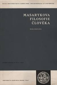 118449. Loužilová, Olga – Masarykova filosofie člověka