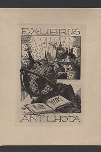 200597. Fleissig, Vojtěch – Ex-libris Ant. Lhota