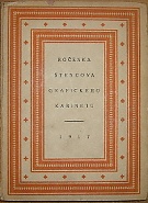 2438. Ročenka Štencova grafického kabinetu 1917