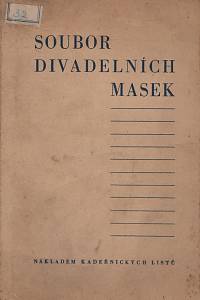 37523. Krejča, Josef – Soubor divadelních masek