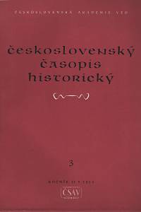 123771. Československý časopis historický, Ročník II., číslo 3 (1954)