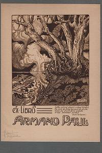 205464. Dupond, Hubert – Ex libris Armand Paul