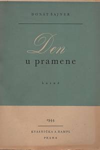 124353. Šajner, Donát – Den u pramene, verše