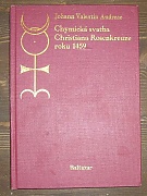 9277. Andreae, Johann, Valentin – Chymická svatba Christiana Rosenkreutze roku 1459