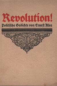 71085. Klee, Ernest – Revolution! Politische Gedichte von Ernest Klee, 1. Bädchen