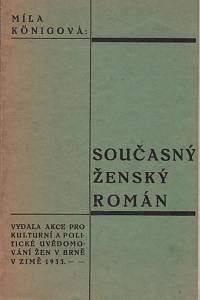 126438. Königová, Míla – Současný ženský román