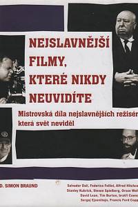 109275. Braund, Simon (ed.) – Nejslavnější filmy, které nikdy neuvidíte, Mistrovská díla nejslavnější režisérů, která svět neviděl