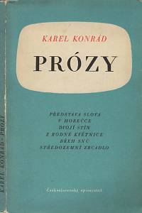 128666. Konrád, Karel – Prózy (podpis)