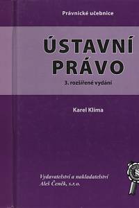 32856. Klíma, Karel – Ústavní právo