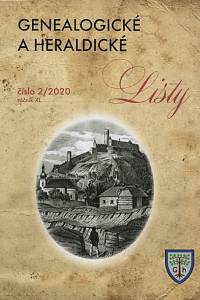 34515. Genealogické a heraldické listy číslo, Ročník XL., číslo 2 (2020)