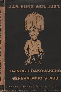 37198. Kunz, Jaroslav – Tajnosti rakouského generálního štábu