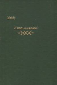 Lužnický, V.V. (= Vlasák, Václav) – Z nocí a večerů, básně (podpis)