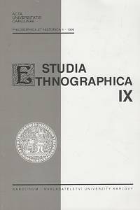 132278. Studia Ethnographica IX. (1998)