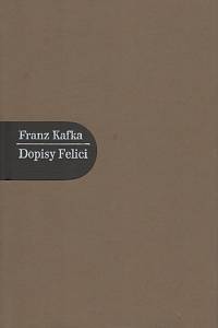 27083. Kafka, Franz – Dopisy Felici