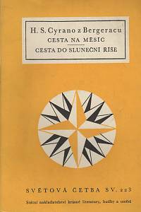 14095. Cyrano de Bergerac, Savinien de – Cesta na Měsíc / Cesta do Sluneční říše (223)