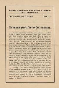 134509. Sm. – Ochrana proti listovým mšicím