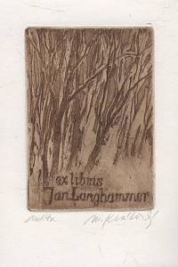 206958. Králová, Marketa – ex libris Jan Langhammer