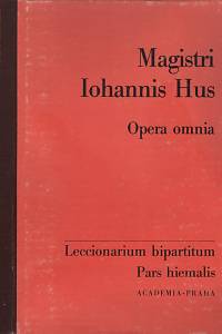 96061. Hus, Jan – Leccionarium bipartitum. Pars hiemalis