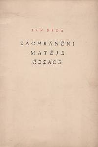 78173. Drda, Jan – Zachránění Matěje Řezáče