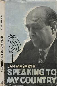 138510. Masaryk, Jan – Speaking To My Country