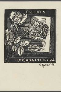 204395. Macková, Anna – Exlibris  Dušana Pitteová