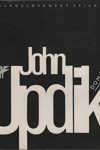 30717. Updike, John – Domácí biograf, Výbor z veršů
