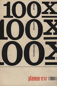 140252. Plamen, Měsíčník pro literaturu, umění a život, Ročník IX., číslo 12 (prosinec 1967)