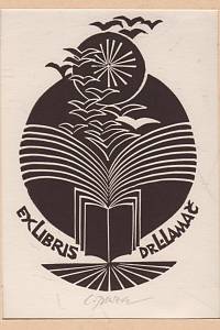 208415. Rusek, Ladislav – ExLibris Dr. L. Lamač