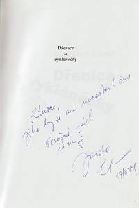 Císař, Jaroslav – Dřenice a vykláněčky (podpis)
