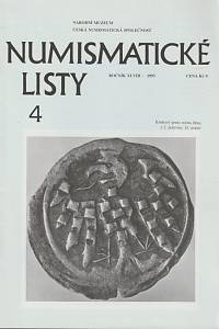 142617. Numismatické listy, Ročník XLVIII., číslo 4 (1993)