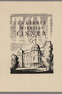 208829. Šimon, Pavel – Ex libris Miroslav Cinner (TGM)