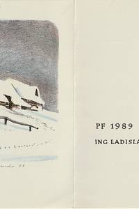 208965. Bouda, Jiří – PF 1989 Ing. Ladislav Brabenec s rodinou