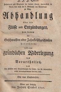 Serre, Johann Jakob Joseph – Abhandlung über die Flüsse und Entzündungen, von denen die Geschwulsten oder Zahnfleischgeschwüre herrühren