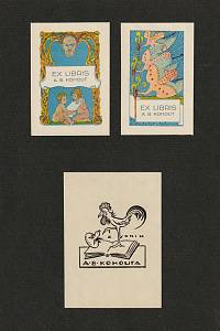 209523. Ex libris A.B. Kohout ; Z knih A.B. Kohouta