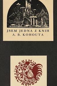 209528. Jsem jedna z knih A.B. Kohouta ; Z knih Al. Kohouta