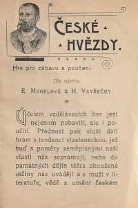 Mehrlová, E. / Vavřečka, H. – České hvězdy, Hra pro zábavu a poučení