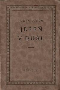 145554. Leden, Eugen [= Lederer, Eugen] – Jeseň v duši (podpis)