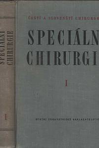 146253. Jirásek, Arnold – Speciální chirurgie I-II